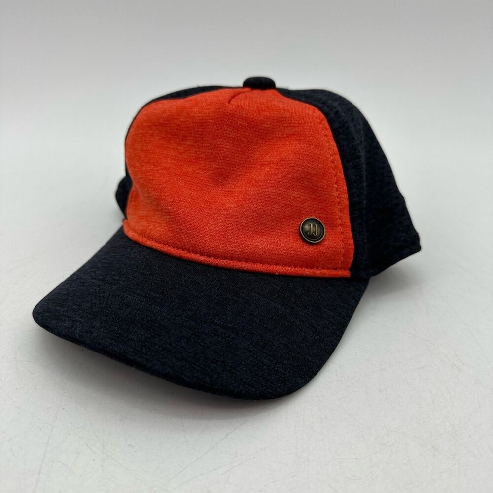 JANIE & JACK Blue Orange Flex Fit Polyester Cap Hat Size 6 To 12 Months‎